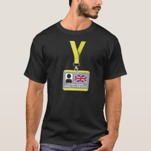 England ID Card the most awesome English T-Shirt