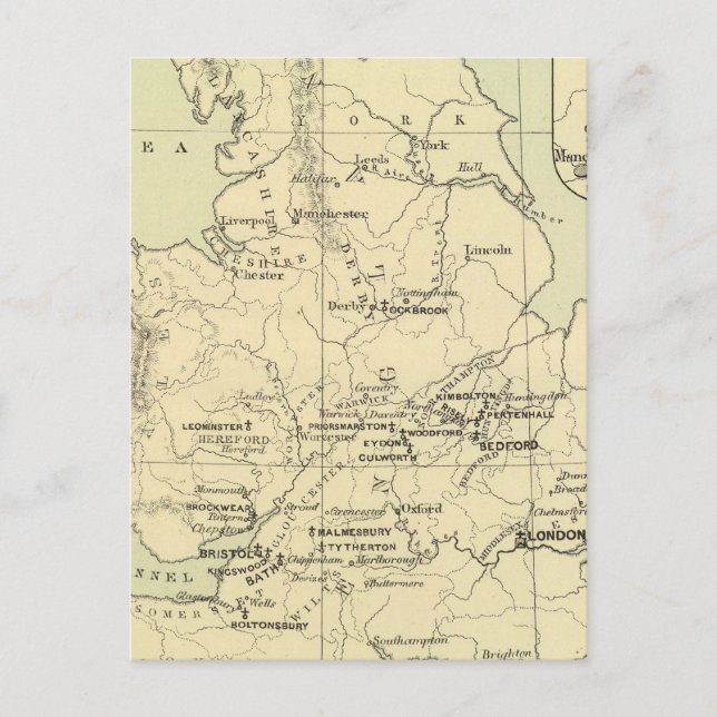 England, Ireland Postcard (Front)