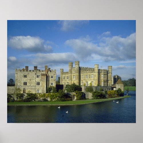 England Kent Leeds Castle Poster