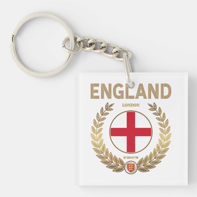England Keychain (Front)
