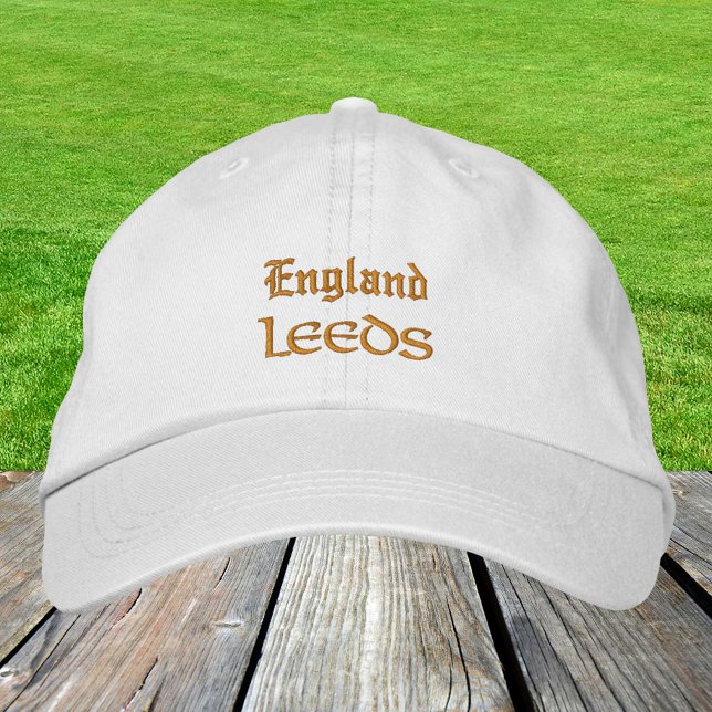 England & LEEDS fashion UK / English patriots Embroidered Baseball Cap (Creator Uploaded)