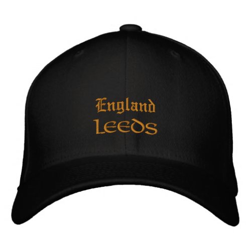 England  LEEDS fashion UK  English patriots Embroidered Baseball Cap