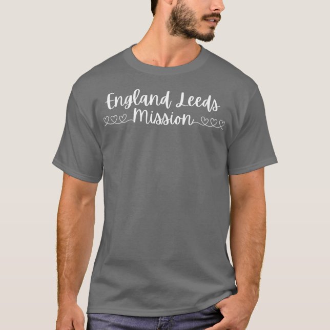 England Leeds LDS Mormon Mission Proud Women T-Shirt (Front)