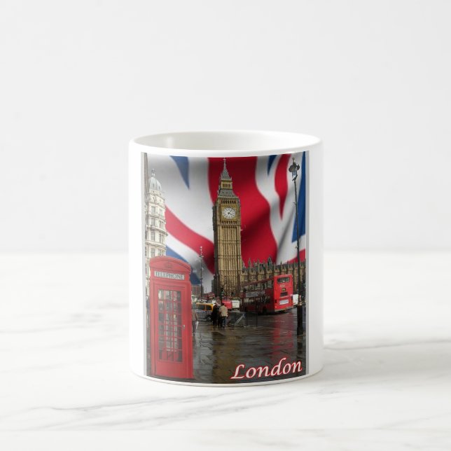 England - London - Big Ben - Coffee Mug (Center)