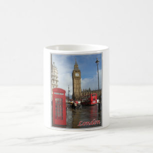 England - London - Big Ben - double-decke - Coffee Mug