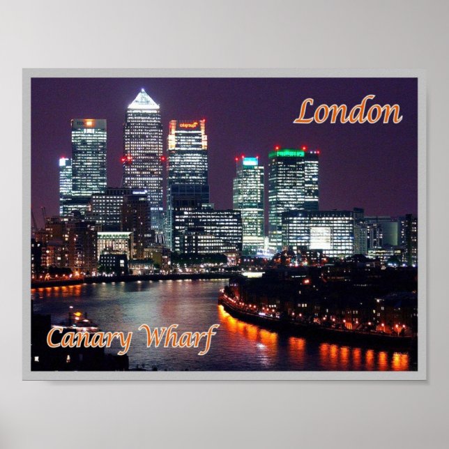 England - London - Canary Wharf - Poster (Front)