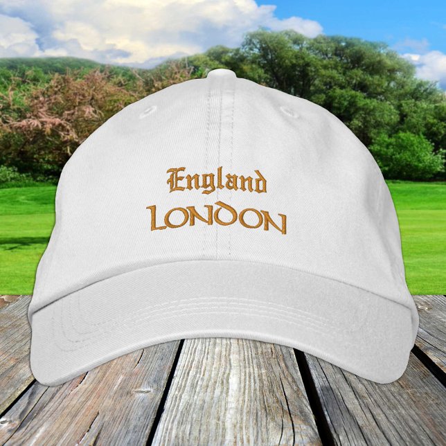 England & LONDON fashion UK / English patriots Embroidered Baseball Cap (Creator Uploaded)