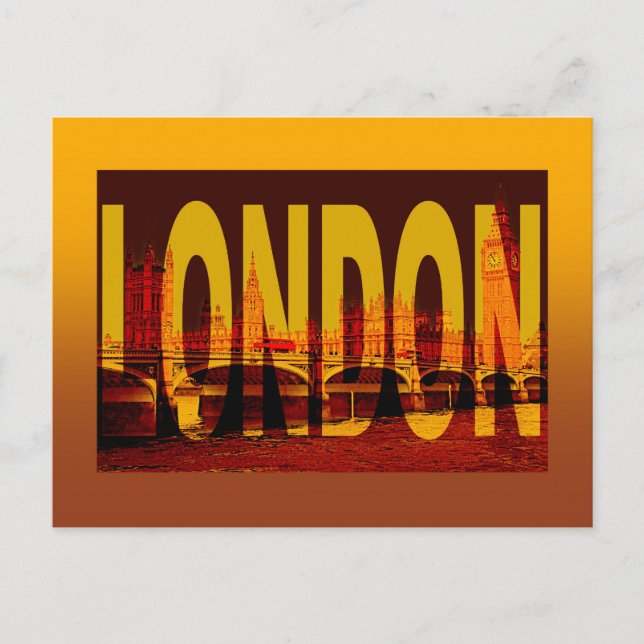 England London Postcard (Front)