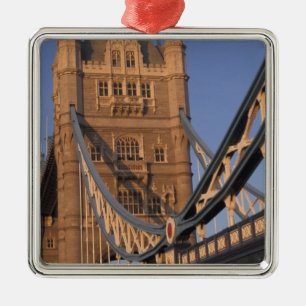 England, London, The Tower Bridge Metal Ornament