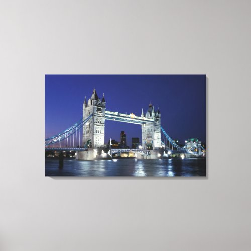 England London Tower Bridge 3 Canvas Print