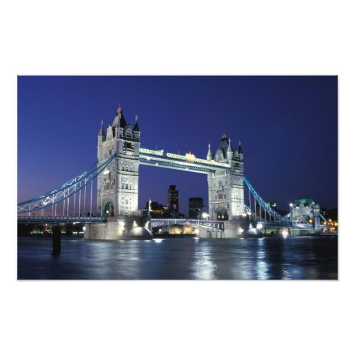 England London Tower Bridge 3 Photo Print