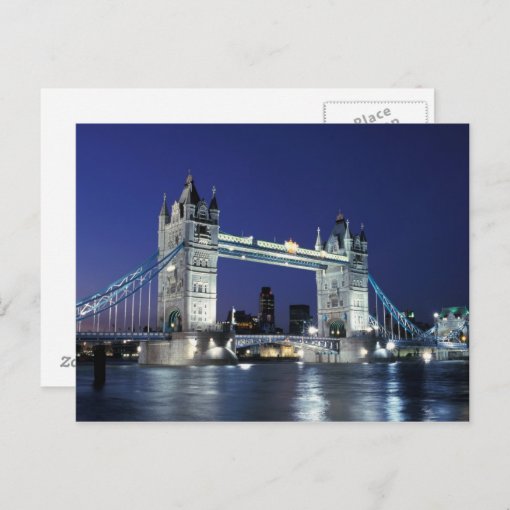 England, London, Tower Bridge 3 Postcard | Zazzle