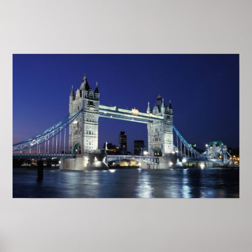 England London Tower Bridge 3 Poster