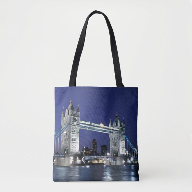 England, London, Tower Bridge 3 Tote Bag (Front)