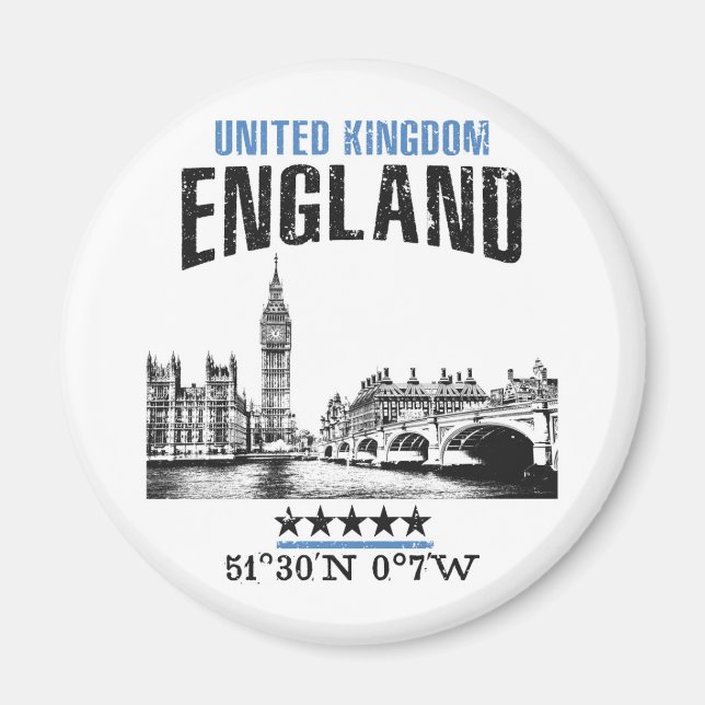 England Magnet (Front)