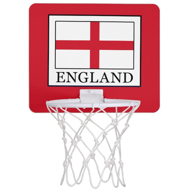 England Mini Basketball Hoop (Front)
