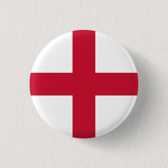England National Flag Button (Front)