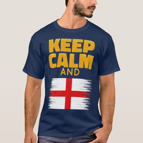 England National Flag Uk Great Britain Sports Brit T_Shirt