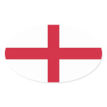 ENGLAND OVAL STICKER