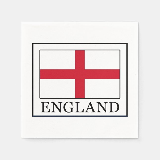 England Paper Napkins (Front)