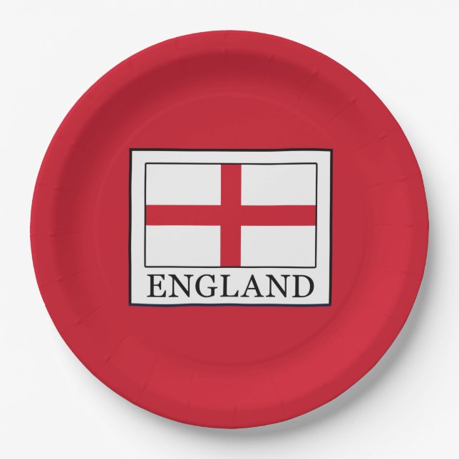 England Paper Plates (Front)