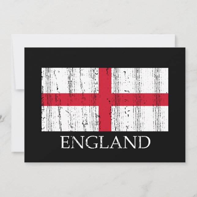 England Party Invitation (Front)