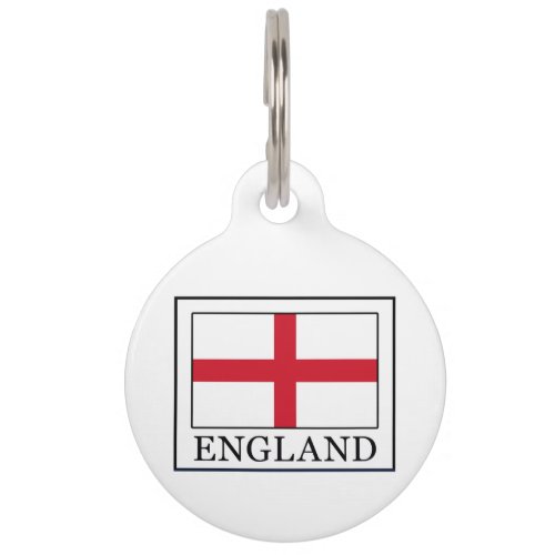 England Pet Tag