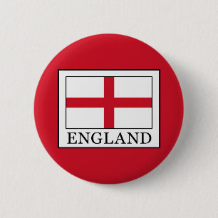 England Pinback Button