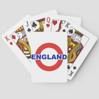 ENGLAND POKER CARDS