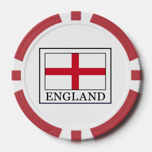 England Poker Chips