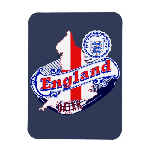 England Qatar 2022  Magnet
