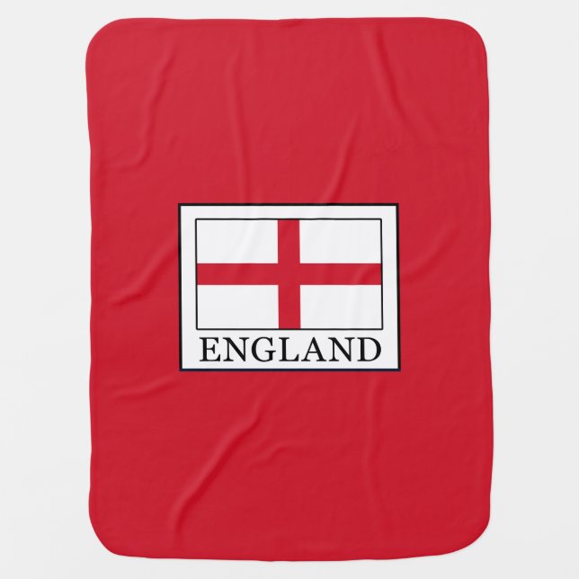 England Receiving Blanket (Front)