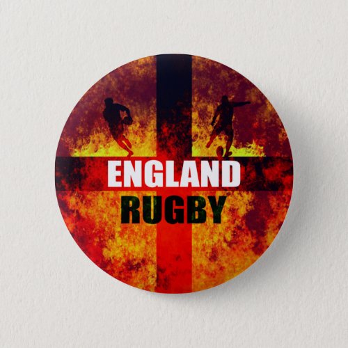 England Rugby Button