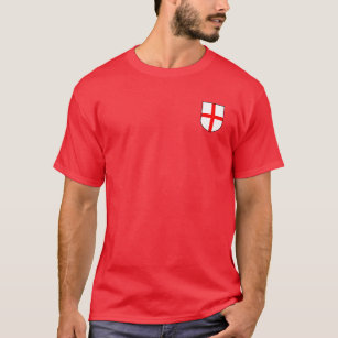 ENGLAND FLAG ROYAL ARMS SAINT GEORGES CROSS ENGLISH T-Shirt