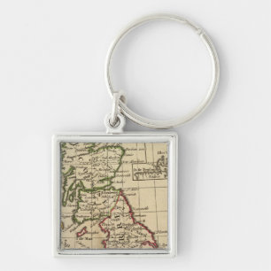 England, Scotland, Ireland Keychain