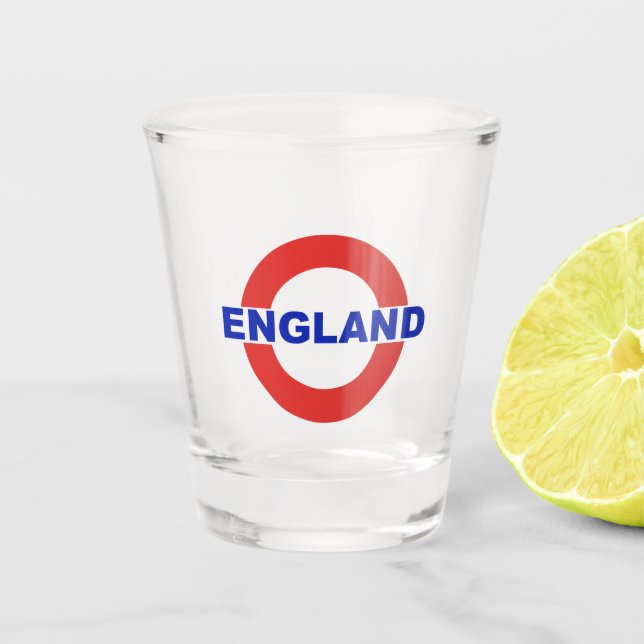 England Shot Glass (Front)