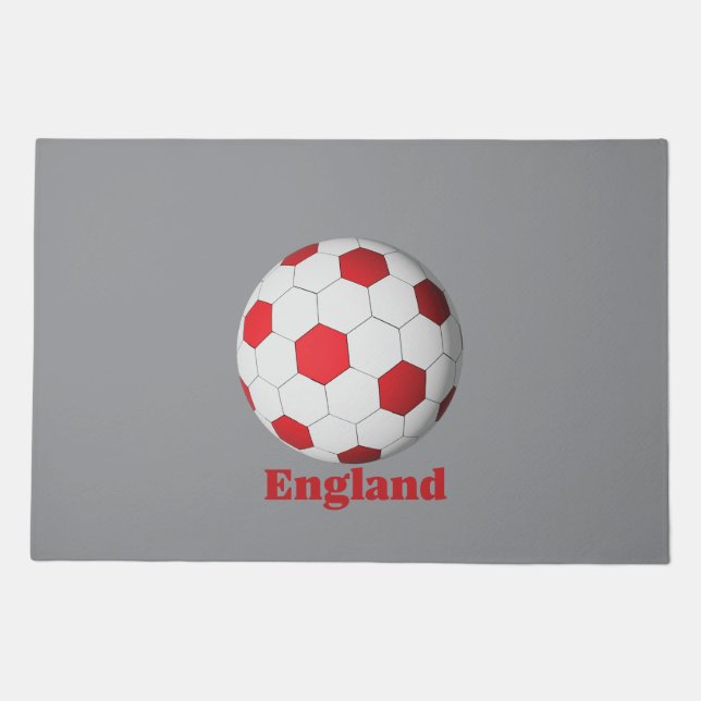 England Soccer Doormat (Front)