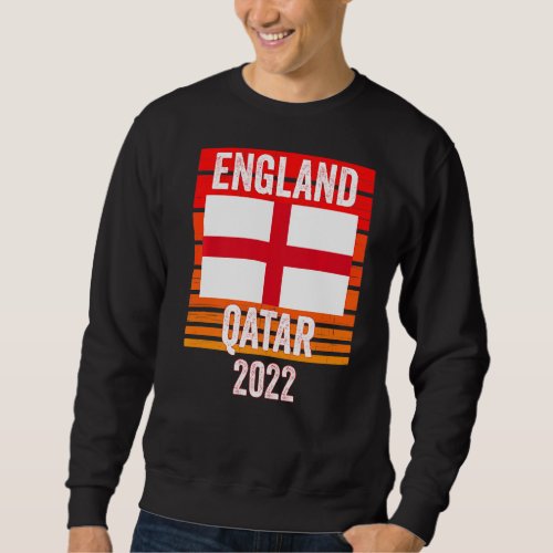 England Soccer England Soccer Team Uk Football Qat Sweatshirt