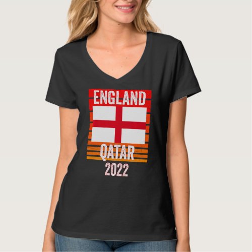 England Soccer England Soccer Team Uk Football Qat T_Shirt