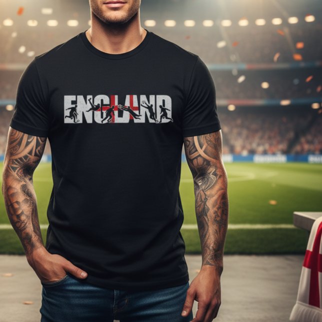 England Soccer | Football Fan  T-Shirt (England Soccer T-Shirt | Football Fan Tee | World Match 2026 USA Supporter Shirt)