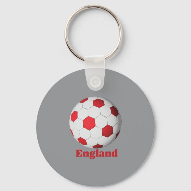 England Soccer, Keychain (Front)