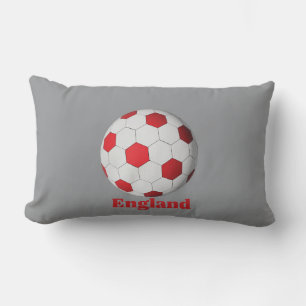 England Soccer Lumbar Pillow