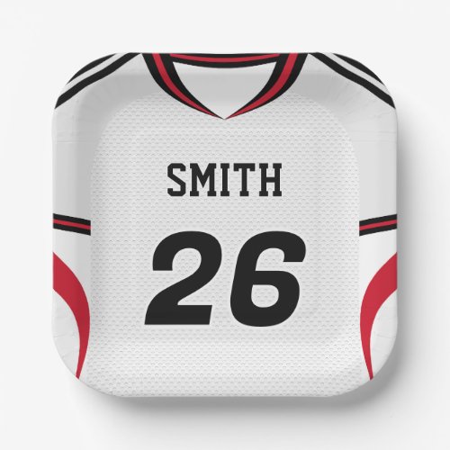 England Soccer Party 2026 Collection Paper Plates