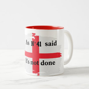 England Soccer Quote No 41 Mug