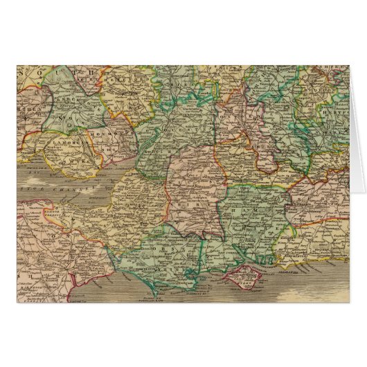 England, south cards (Front Horizontal)
