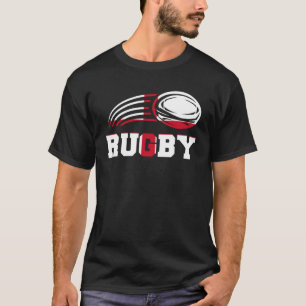 England Sport Rugby Athlete Rugby Player Graphic E T-Shirt