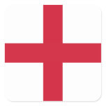 ENGLAND SQUARE STICKER