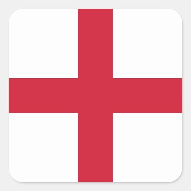 ENGLAND SQUARE STICKER (Front)