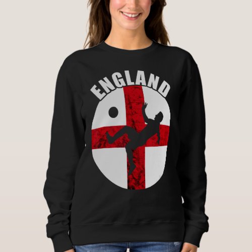 England St Georges Cross English Soccer Team Engl Sweatshirt