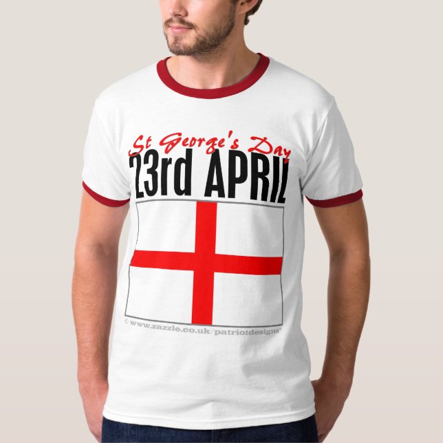 England, St George's Day T-Shirt (Front)